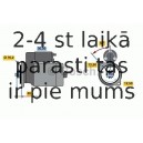 Starteris BOSCH 0 986 020 260