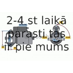 Starteris BOSCH 0 986 021 810