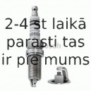 Aizdedzes svece BOSCH 0 242 229 797