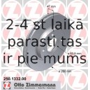 Тормозной диск ZIMMERMANN 250.1332.00