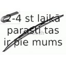 Stikla tīrītāja slotiņa BOSCH 3 397 004 585