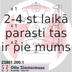 Bremžu kluči ZIMMERMANN 23801.200.1