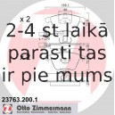 Bremžu kluči ZIMMERMANN 23763.200.1