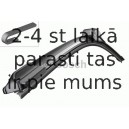 Stikla tīrītāja slotiņa BOSCH 3 397 008 639