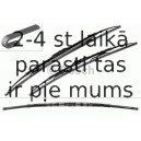 Stikla tīrītāja slotiņa BOSCH 3 397 010 280