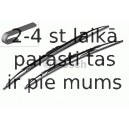 Stikla tīrītāja slotiņa BOSCH 3 397 118 308