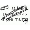 Stikla tīrītāja slotiņa BOSCH 3 397 118 309