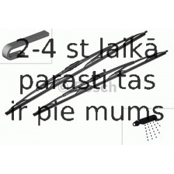 Stikla tīrītāja slotiņa BOSCH 3 397 118 309