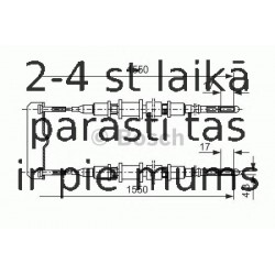 Trose, Stāvbremžu sistēma BOSCH 1 987 477 250