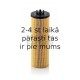 Eļļas filtrs MANN-FILTER HU 842 x