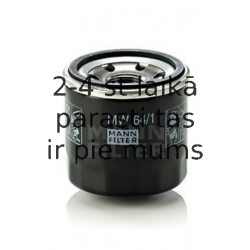 Eļļas filtrs MANN-FILTER MW 64/1