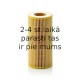 Eļļas filtrs MANN-FILTER HU 721/2 x