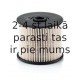 Degvielas filtrs MANN-FILTER PU 830 x