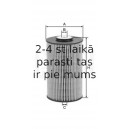 Degvielas filtrs MANN-FILTER P 811
