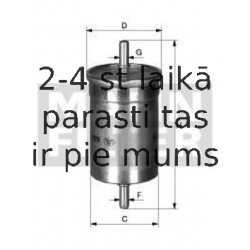 Топливный фильтр MANN-FILTER WK 522