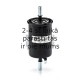 Degvielas filtrs MANN-FILTER WK 55/2
