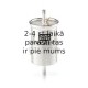 Degvielas filtrs MANN-FILTER WK 612/6