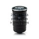 Degvielas filtrs MANN-FILTER WK 824/1
