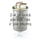 Degvielas filtrs MANN-FILTER WK 845/3