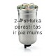 Degvielas filtrs MANN-FILTER WK 853/16
