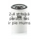 Degvielas filtrs MANN-FILTER WK 940/33 x