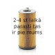 Eļļas filtrs MANN-FILTER H 12 110/2 x