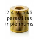Eļļas filtrs MANN-FILTER HU 711/2 x