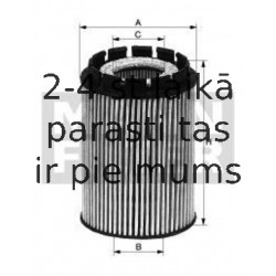 Eļļas filtrs MANN-FILTER HU 713 x