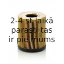 Eļļas filtrs MANN-FILTER HU 816/2 x