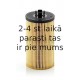 Eļļas filtrs MANN-FILTER HU 931/5 x