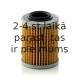 Eļļas filtrs MANN-FILTER MH 63/1