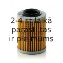 Eļļas filtrs MANN-FILTER MH 63/1