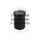 Eļļas filtrs MANN-FILTER W 1022