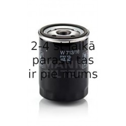 Eļļas filtrs MANN-FILTER W 713/16