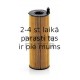 Eļļas filtrs MANN-FILTER HU 8003 x