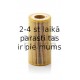 Eļļas filtrs MANN-FILTER HU 719/8 y