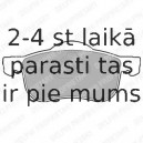 Комплект тормозных колодок, дисковый тормоз DELPHI LP1458
