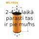 Eļļas filtrs WIX FILTERS WL7008