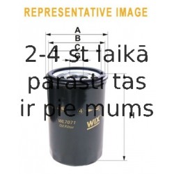 Eļļas filtrs WIX FILTERS WL7086