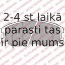 Комплект тормозных колодок, дисковый тормоз DELPHI LP1987