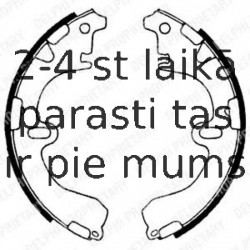 Комплект тормозных колодок DELPHI LS1315