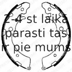 Комплект тормозных колодок DELPHI LS1641