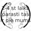 Комплект тормозных колодок DELPHI LS1844