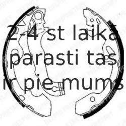 Комплект тормозных колодок DELPHI LS1850