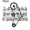 Zobsiksnas k-ts ГРМ SKF VKMA 01113