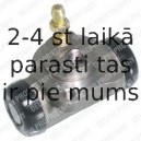 Riteņa bremžu cilindrs DELPHI LW50003