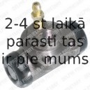 Riteņa bremžu cilindrs DELPHI LW50008