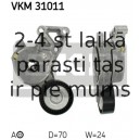 Celiņsiksnas spriegotājrullis SKF VKM 31011