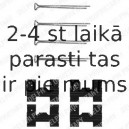 Комплектующие, колодки дискового тормоза DELPHI LX0023