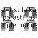 Комплектующие, колодки дискового тормоза DELPHI LX0325